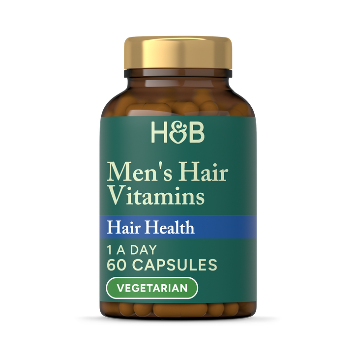 Holland & Barrett Mens Hair Vitamin 60 Capsules